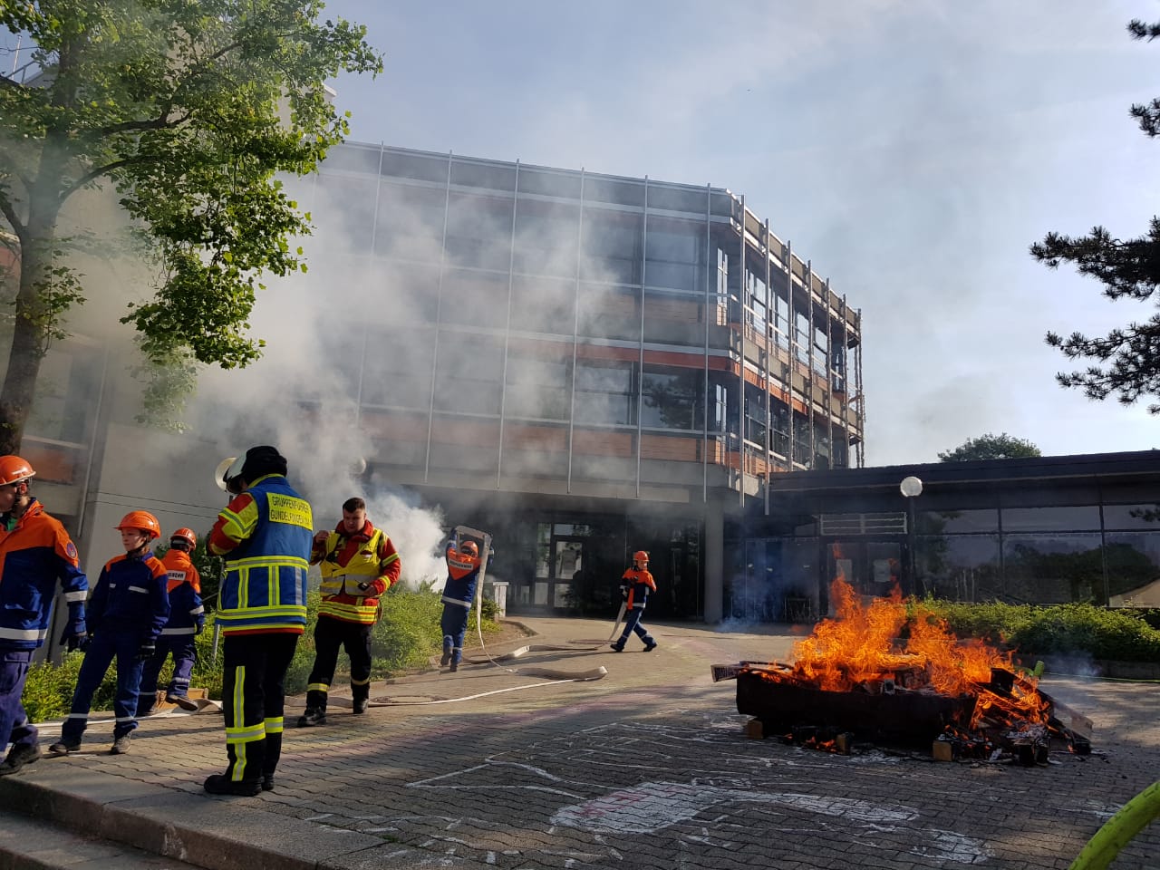 Übung: Brand ASG Übung: Brand ASG